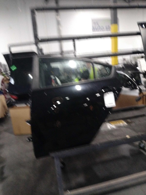 2017 KIA FORTE Left Rear Door Black OEM 638541 111K Miles Used Condition