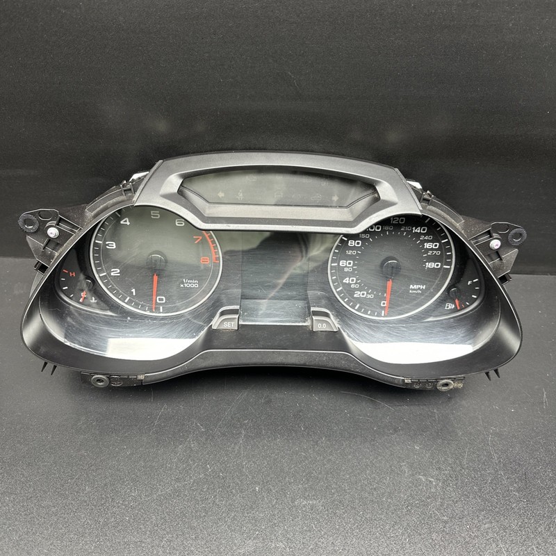 2010 - 2012 AUDI A4 Speedometer Instrumental Cluster 180 MPH 127k Miles Sedan A