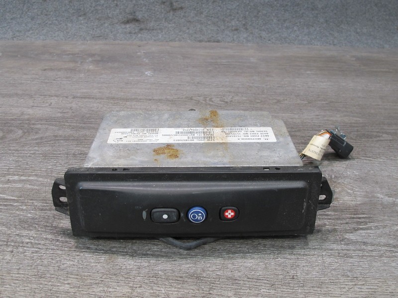 2003-2007 HUMMER H2 FRONT DASHBOARD ONSTAR COMMUNICATION CONTROL MODULE 15101492
