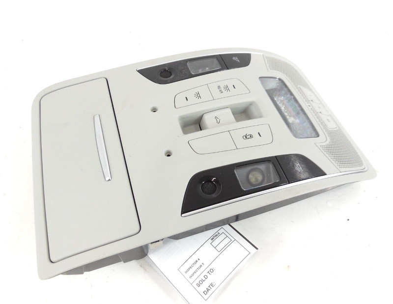 2012-2018 Audi A6 Overhead Dome Light Sunglasses Sunroof Switch Console OEM