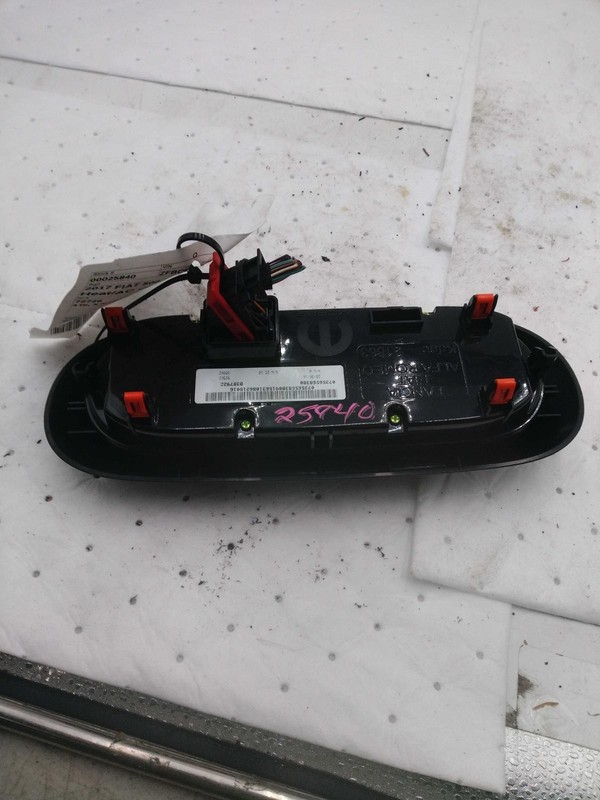 2017 FIAT 500 A/C Selector Switch Blue OEM 6AP79LXHAA 107k Miles