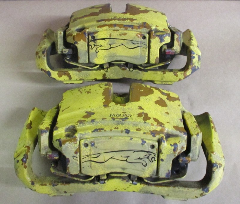 2010-2015 OEM JAGUAR XJ SUPERCHARGED FRONT BRAKE CALIPER SET - LEFT AND RIGHT