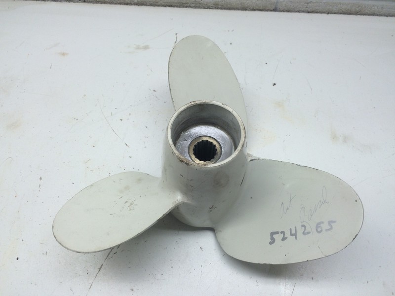 K2 Outboard Propeller Prop OMC Johnson Evinrude Outboard 15 tooth spline A524265
