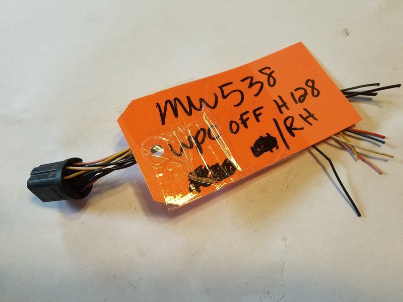 WIRE PLUG CONNECTOR 04-09 SAAB 9-3 CONVERTIBLE RIGHT PASSENGER POWER DOOR MIRROR