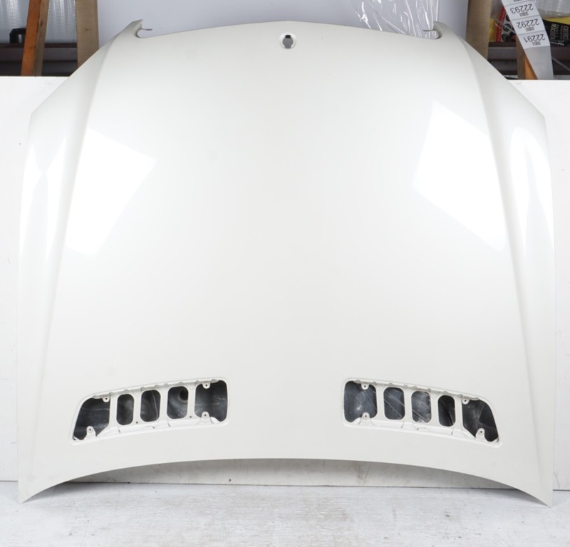 07-13 Mercedes W221 S400 S550 S350 S600 Hood Panel Assembly Diamond White OEM
