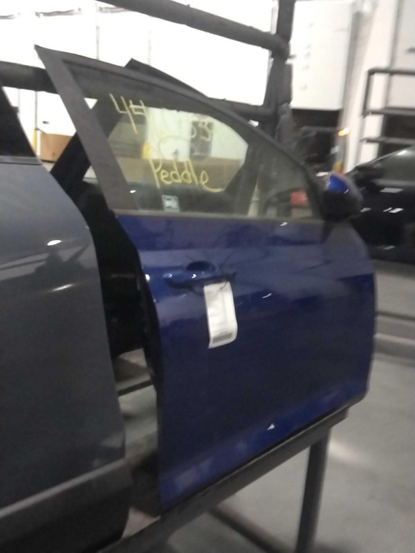 2018 Hyundai Accent Right Front Door Blue 663441 Used OEM 135K Mile