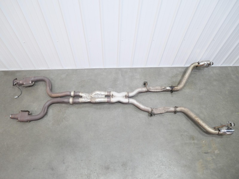 Used Exhaust Assembly Resonator Muffler Delete 2016-2024 Chevy Camaro SS 6.2 OEM