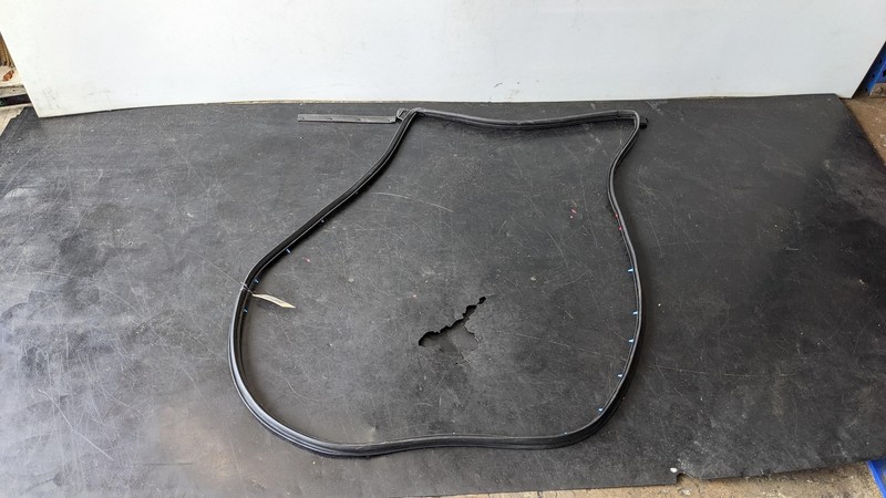 Rear Left Door Weatherstrip 2020 Nissan Murano 82831-9UH0A 2019 2021 2022