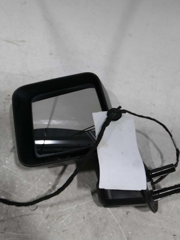 2017 Jeep Wrangler Left Grey Door Mirror Assembly - Used, 57K Miles