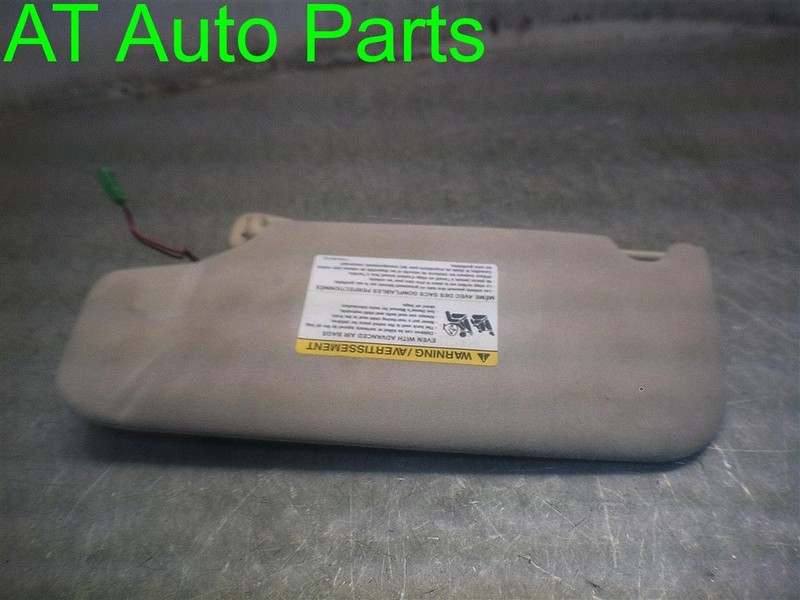 2008 2009 TAURUS X SABLE PASSENGER RIGHT INTERIOR SUN VISOR OEM 268-01448R
