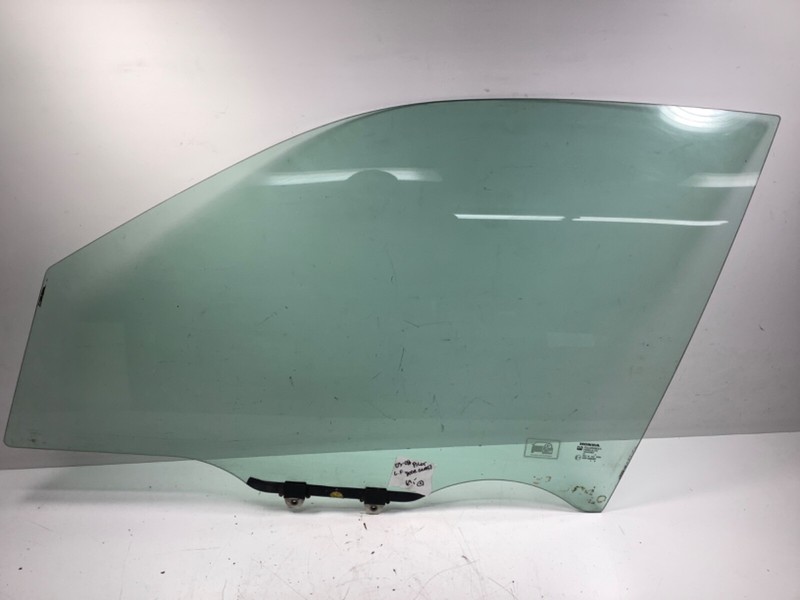 03-08 Honda Pilot Left Front Door Glass Assembly Green 73350-S9V-306 OEM