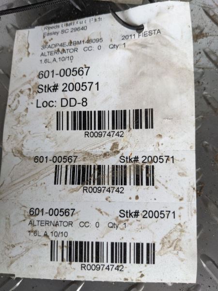 Alternator Without Turbo Fits 11-19 FIESTA 974742