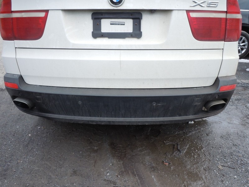 2007-2010 BMW X5 Rear Bumper Cover W/ Park Assist OEM W/O M-Aerodynamic Package