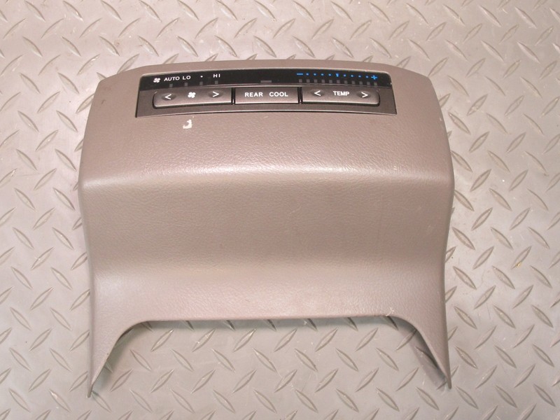 2006-2009 LEXUS UZJ120L GX470 REAR TEMP A/C HEAT CLIMATE CONTROL W/ PANEL