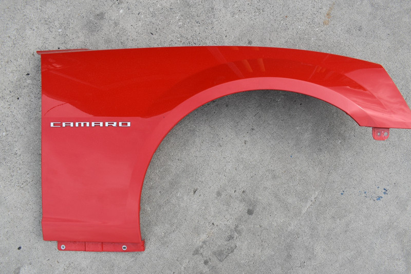 2010-2015 Chevy Camaro OEM **USED** Front RH PASSENGER Side Fender **RED**