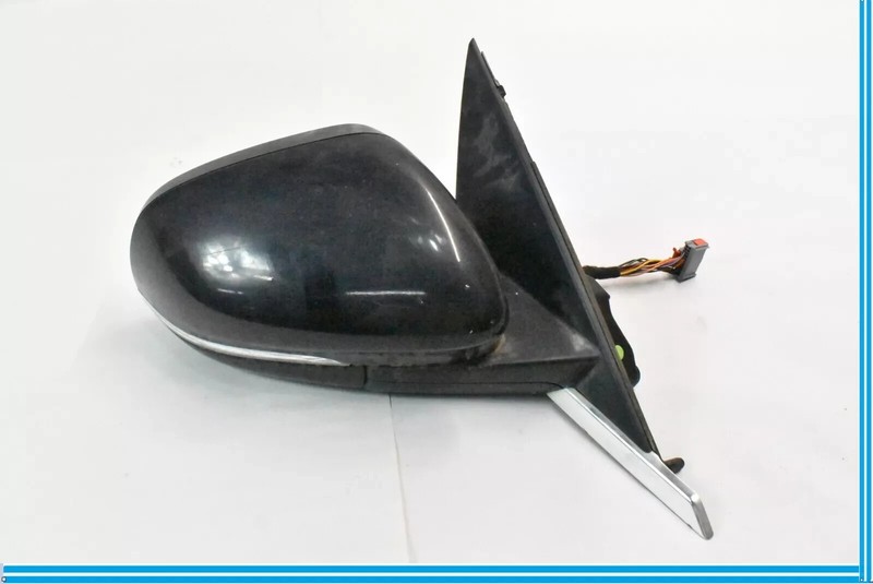 10-15 Jaguar XF XFR X250 Front Right Side Rear View Mirror w/ Blind Spot OEM