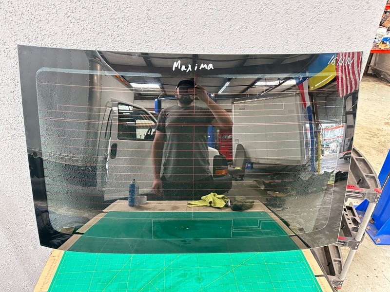 16-23 Nissan Maxima REAR WINDSHIELD BACK GLASS OEM