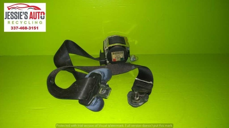 04 05 BMW 545i 4.4L AT SDN DRIVER LEFT FRONT SEAT BELT RETRACTOR OEM 2175-43