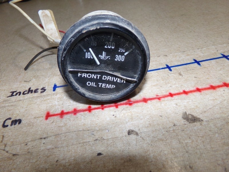 Peterbilt Front Driver's Oil Temperature gauge 17-04313-3B0 *FREE SHIPPING*
