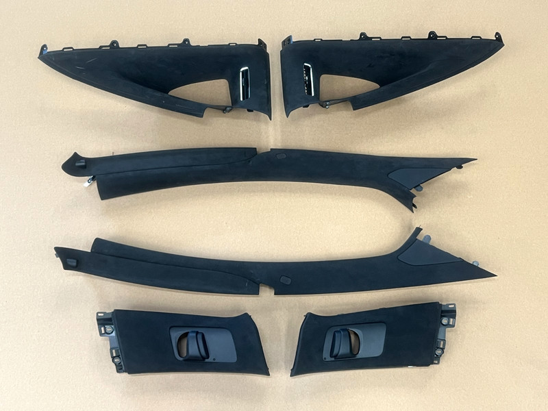 ⭐2016-2020 TESLA MODEL X INTERIOR A B C PILLAR TRIM COVER PANEL ASSY OEM LOT2632