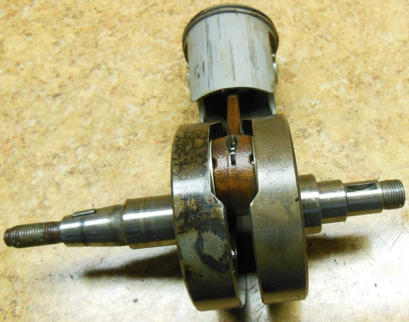 1980 Suzuki TS250 TS 250 Enduro Engine Crankshaft Crank Shaft Rod Piston Motor