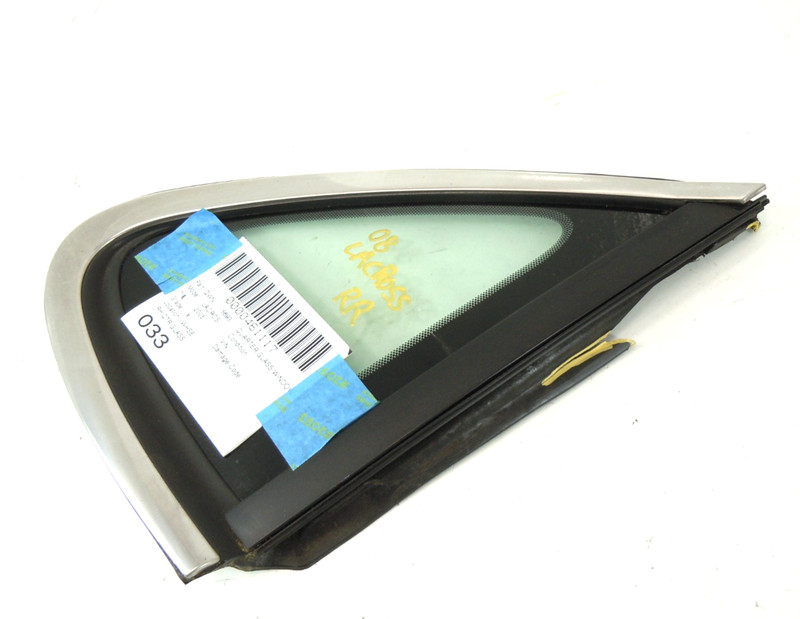 2005-2009 Buick LaCrosse Rear Quarter Window Glass Passenger Right OEM