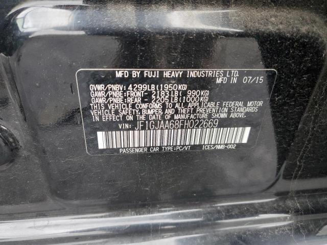 2015 Subaru Impreza ABS Pump & Motor Assembly OEM 27596FJ220 86K Miles
