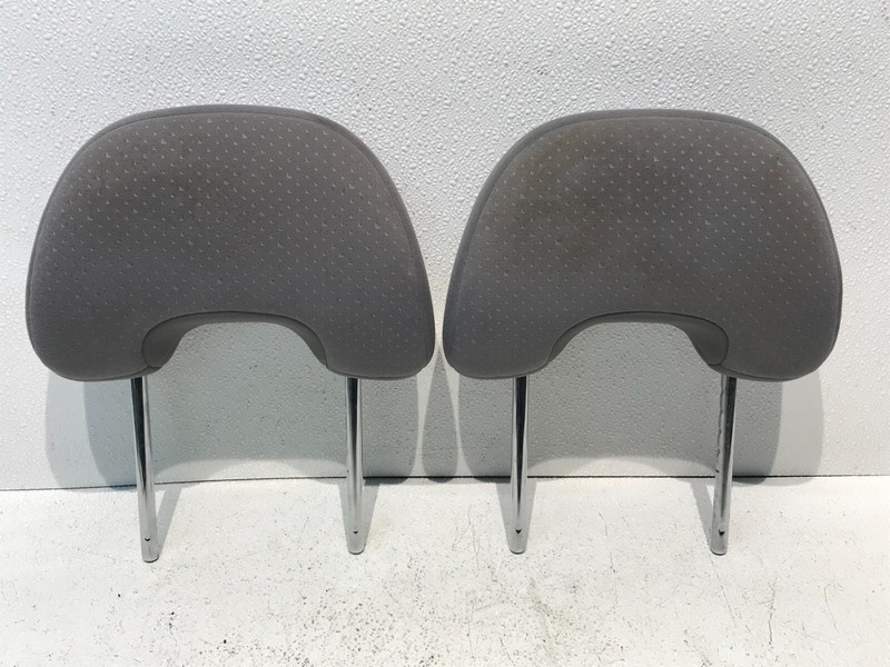 06-09 Toyota Prius Head Rest Front Seat Left Driver Passenger Right Gray Pair