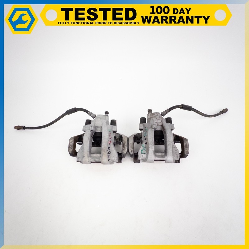 12-18 MERCEDES-BENZ CLS550 E550 REAR LEFT & RIGHT BRAKE CALIPERS SET OF 2 OEM
