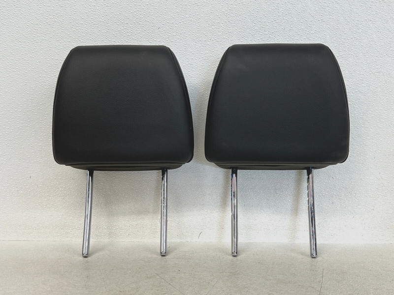 ⭐2016-2018 ACURA ILX FRONT SEAT UPPER HEADREST HEAD REST BLACK SET OEM LOT2499