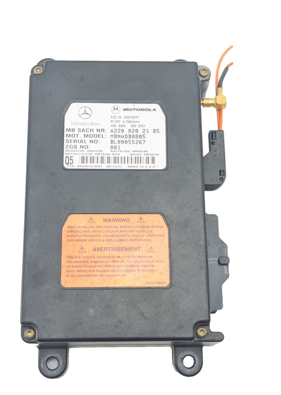 00-06 Mercedes W208 CLK430 S55 CL500 Voice Command Control Module 2208204785 OEM