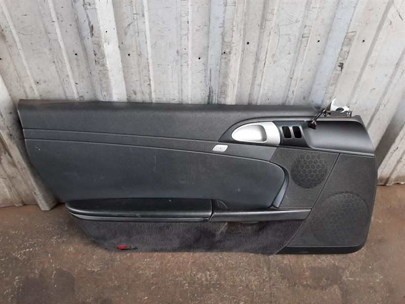 Porsche Cayman Boxster 987 Left Door Panel Trim Cover Card Driver Black