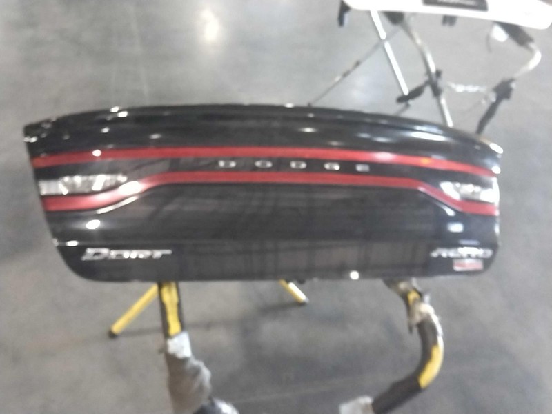 2013-2016 Dodge Dart Black Deck Lid OEM 68081664AC 68100684AF Used