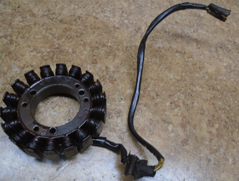 92 Kawasaki Vulcan VN1500 VN 1500 Engine Stator Coil Generator Magneto Charging