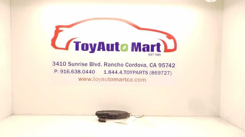 09-13 TOYOTA COROLLA S DRIVER SIDE REAR (EXTERIOR) DOOR HANDLE