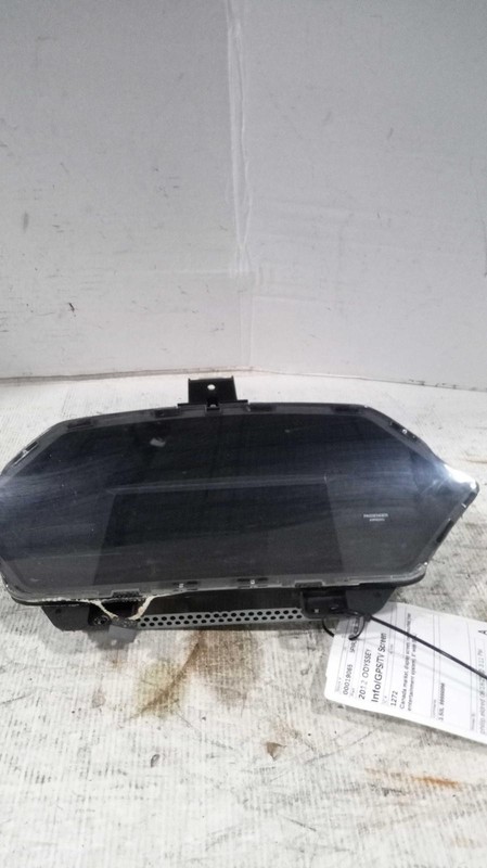 2012 Honda Odyssey Infotainment Display Cluster OEM White 184K Miles NJ25-19065