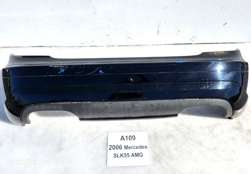 ✅ 2005-2010 OEM Mercedes R171 SLK55 AMG Rear Bumper Cover Assembly Black