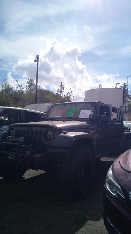 2016 Jeep Wrangler Grey Windshield OEM 68028605AK 68088537AA 119K Miles