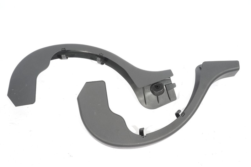 08-14 MB C300 4MATIC W204 REAR LEFT AND RIGHT TRUNK LID HINGE PLASTIC COVER OEM