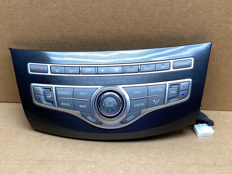 13-16 INFINITI QX60 JX35 FRONT CENTER CONSOLE CLIMATE CONTROL PANEL OEM LOT746
