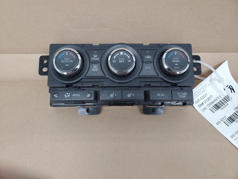 Temperature Control Front With Heated Seat Fits 10-15 MAZDA CX-9 296246