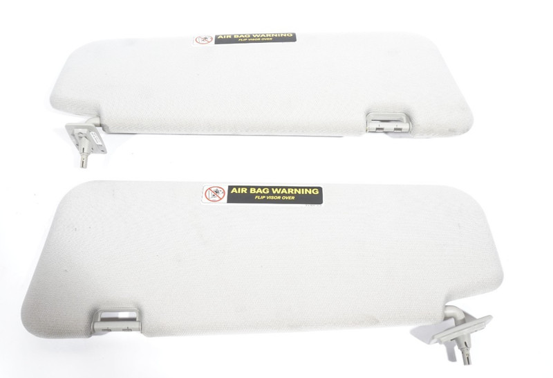 2006 - 2008 MERCEDES BENZ CLS500 FRONT LEFT AND RIGHT SUN VISORS SET OF 2 OEM