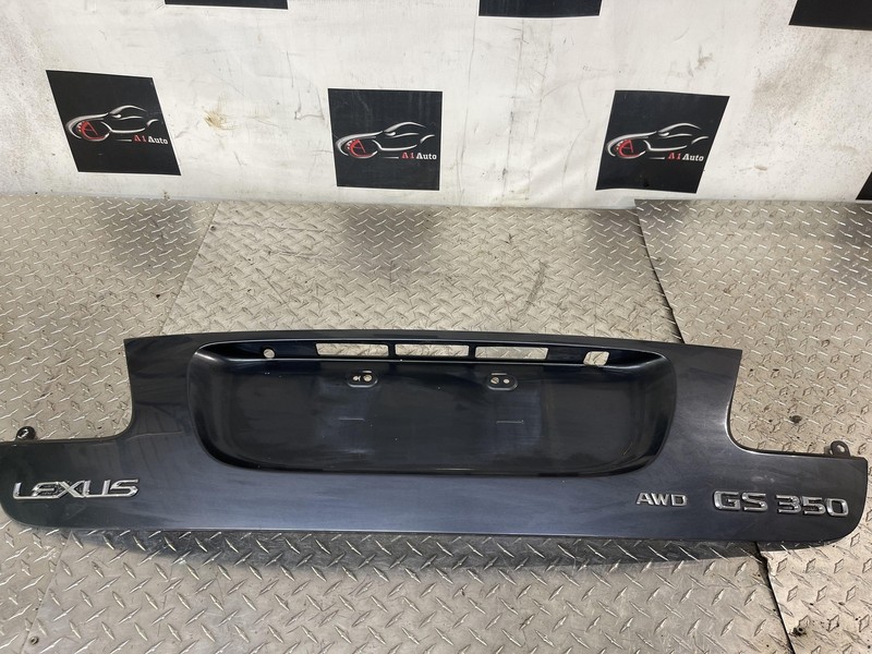 2007-2011 Lexus GS350 Trunk Lid Trim Gray Oem Tested *