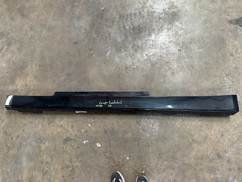 2012-2020 BMW F32 Coupe LEFT SKIRT ROCKER PANEL COVER MOLDING Black 475 OEM