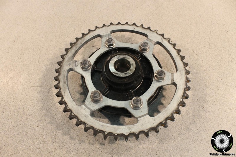 2008 Yamaha FZ6 REAR BACK SPROCKET DRIVE HUB FZ 6 08