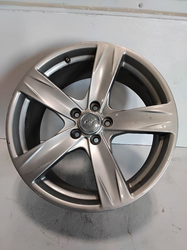 2013-2014 Ford Mustang Wheel Rim 19x8-1/2 Sparkle Silver 5 Straight Spoke