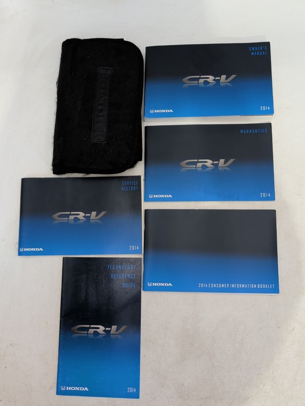2014 HONDA CR-V OWNERS MANUAL EX LX EX-L TOURING SPORT I4 3.4LAWD FWD TECH CRV