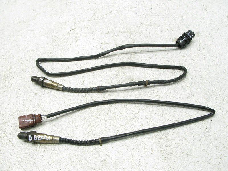 05-09 AUDI B7 A4 2.0T SEDAN EXHAUST PRE POST CAT O2 OXYGEN SENSOR SET OEM 062221
