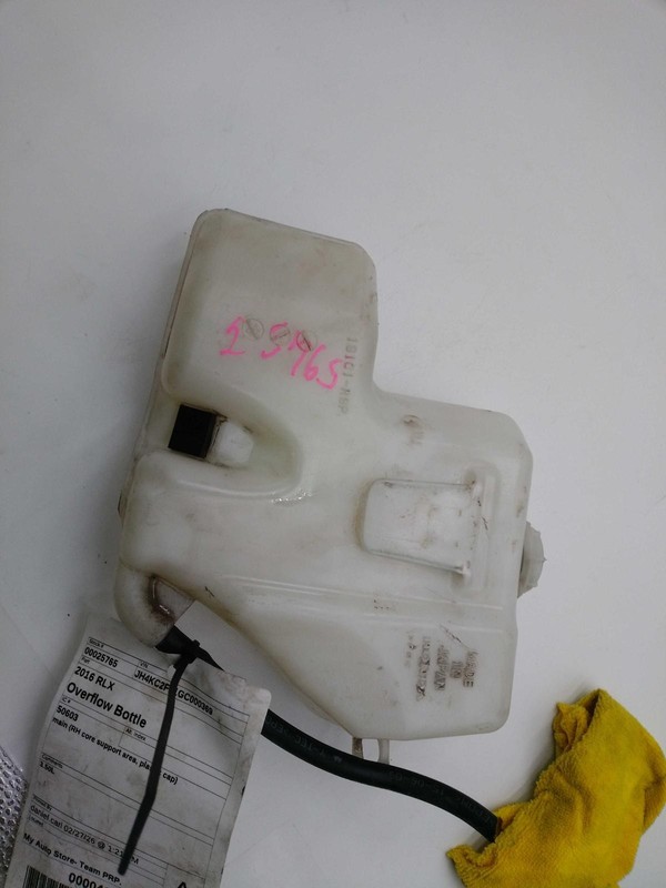 Used Engine Coolant Reservoir fits: 2016 Acura Rlx main RH core support area pla