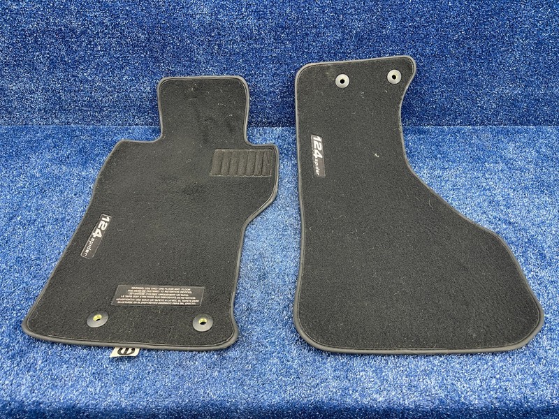 2017-2020 FIAT 124 SPIDER OEM FLOOR MATS FRONT SET LEFT & RIGHT NA4L68G40 MOPAR